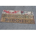 thumbnail image 3 of Vintage Rug, Small Carpet, Turkish Rug, Oushak Rug, 25x60 inches Orange Rug, Handmade Bath Carpet, Door Mat Rug, 9223, 3 of 10