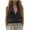 Black, variant on AherBiu Cotton Linen Tops for Women Button down Deep V Neck Lightweight Sleeveless Business Casual Shirts Summer Tank Tops