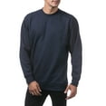 thumbnail image 3 of Pro Club Men's Comfort Crew Neck Fleece Pullover Sweater - Navy - Small, 3 of 4