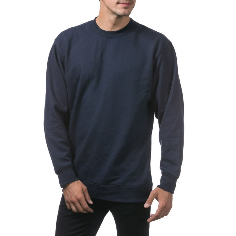 Pro Club Men's Heavyweight 13oz Crew Neck Fleece Pullover Sweatshirt 