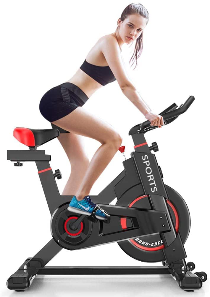 Details about   Indoor Exercise Bike Home Trainer Fitness Workout Exercise Machine Cycling Gym 