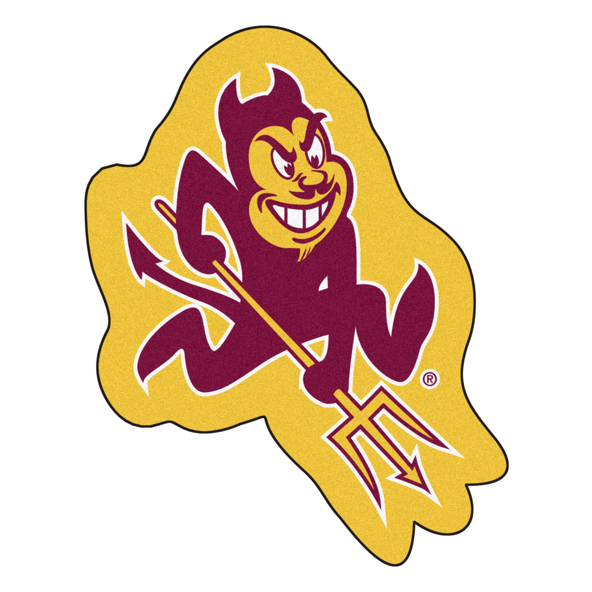 Arizona State Mascot Mat - Walmart.com - Walmart.com