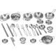 thumbnail image 4 of Kitchens Accessories Toys Stainless Steel Cookware Cooking Utensils Pan Toys Set Educational Gift Role Play for Children, 4 of 4