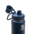 thumbnail image 2 of Takeya Actives Stainless Steel Water Bottle w/Insulated Spout lid, 24oz Midnight, 2 of 4