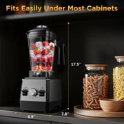 ONSON Smoothie Blender, 1400W High-Speed Countertop Blender, 60 Oz BPA-Free Jar for Shakes, Smoothies, Frozen Drinks & Ice Crushing