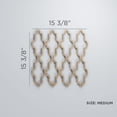 thumbnail image 2 of Ekena Millwork 15 3/8"W x 15 3/8"H x 3/8"T Medium Casablanca Decorative Fretwork Wood Wall Panels, Red Oak, 2 of 6