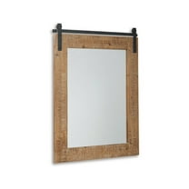 Signature Design by Ashley Casual Lanie Accent Mirror  Antique Brown