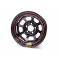 thumbnail image 1 of Bassett 58DC2I 2 in. Back Spacing IMCA D-Hole Wheel - Black, 1 of 1