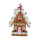 thumbnail image 2 of Casita de jengibre navideña, decoración de mesa navideña, coleccionable, decoración para el hogar, nieve Estilo C, 2 of 9