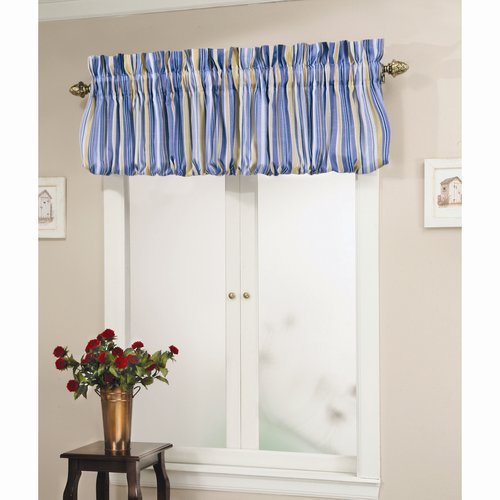 Top It Off Cape Cod Pouf Window Valance