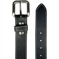 thumbnail image 6 of 1.5"(38mm) Black Latigo Leather Belt Handmade in Canada by Zelikovitz Size: 38 for 36" Waist, 6 of 6