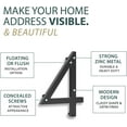 thumbnail image 4 of Mega Handles Outdoor House Numbers | Wall Mounted Numbers for Address | Heavy Duty Metal Numbers, 4 of 8