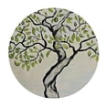 thumbnail image 4 of Orinice Folk Art Round Table Cover Stain Resistant Washable Indoor Outdoor Tablecloth Kitchen Dining Wedding Parties Table Cloth 100% Polyester Fiber 31-35, 4 of 8