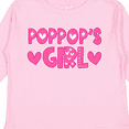thumbnail image 4 of Inktastic Pop Pop's Girl Girls Long Sleeve Toddler T-Shirt, 4 of 5