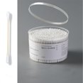 thumbnail image 1 of 500Pcs Cotton Swab Double Ended Disposable Hygienic Cosmetic Cotton Swab for Home(500Pcs (Circle Screw) ), 1 of 1
