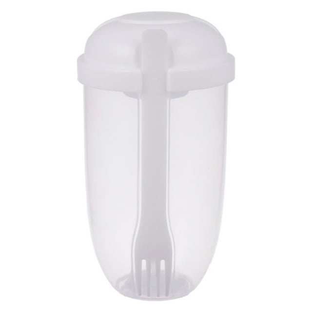 Oubit Food Storage Bottle,Fresh Salad Container Serving Salad Container Cup Plastic Food Storage Bottle Built for the Future