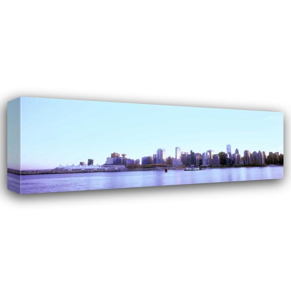 Bob Stefko 44x19 Gallery Wrapped Canvas Wall Art Titled - From Stanley Park I