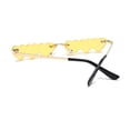 thumbnail image 3 of Irregular Shape Retro Sunglasses Glasses Eyewear Shades Vintage Irregular Unisex, 3 of 3