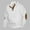 White, variant on Goodtrade8 Tops for Mens Outing Long Sleeve Button Plain Casual High Neck Sweatshirts for Men