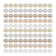 thumbnail image 1 of 1000Pcs Metal Bead Cap Assorted Color Diy Accessories Jewelry Making Flower Caps, 1 of 8
