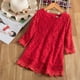 thumbnail image 1 of NNJXD Princesa niña encaje vestido tutú fiesta de cumpleaños vestidos baju bebé niñazhangyuxiangred+110 zhangyuxiang unisex, 1 of 2
