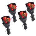 thumbnail image 4 of Petal , Rose  Flower Exquisite Romantic  For Valentine's Day For Office, 4 of 8