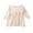 Beige, variant on Odeerbi Toddler Girls Long Sleeve Cotton Linen Dress Spring Summer Cute Ruffle Dress Round Neck Solid Color Dress Toddler Girls Clothes