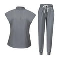 thumbnail image 3 of Milaget Female Uniform Scrub Set Clothes Nurse Workwear for Pet Shop SPA Cosmetology S, 3 of 9