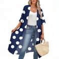 thumbnail image 7 of Womens Kimono Cardigans Beach Cover ups Swimwear Puff Sleeve Loose Casual Beach Cover Summer Tops Multicolor C XXXL, 7 of 7