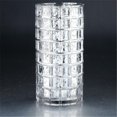 thumbnail image 1 of 10 x 5 in. Glass Vase, Silver, 1 of 1