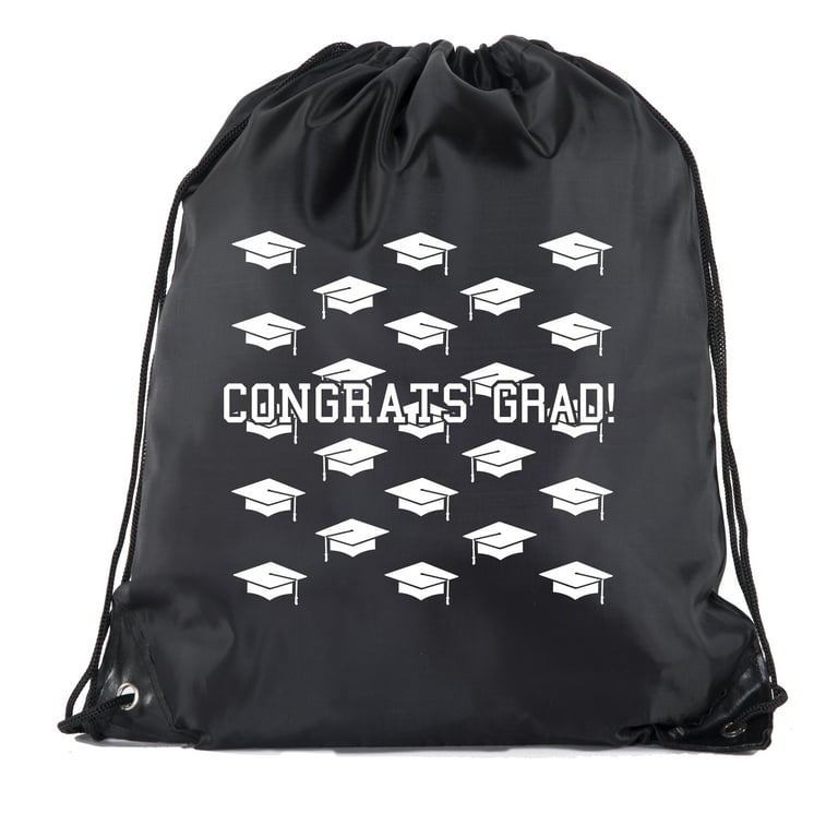 Senior Graduation Drawstring Backpacks Personalized Party Favor