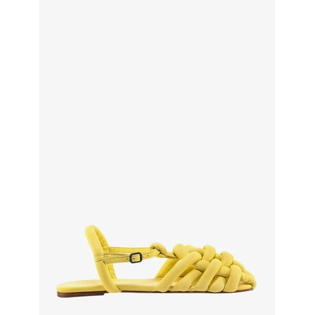 

WOMAN Padded leather sandals