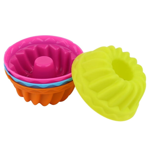 Taza de pastel de calabaza NikouMX 12 piezas Mini Molde de silicona