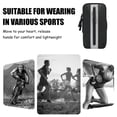 thumbnail image 2 of La bolsa de brazo deportiva para correr se utiliza para hacer ejercicio y es compatible con teléfonos móviles de menos de 6,8 pulgadas., 2 of 6