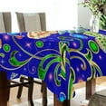 thumbnail image 3 of Colorful Butterfly Rectangle Tablecloth, Dust Proof Anti Wrinkle Wipeable Table Cloth Tabletop foration of Dinner Kitchen Wedding Holiday Party 54"x54" Decor Gift, 3 of 7
