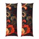 thumbnail image 1 of Balery Fiery Floral Pattern Funda Protectora para Almohada Corporal de Algodón Hipoalergénico con Cierre(55 x 21 pulgadas), Almohadas No Incluidas, 1 of 7