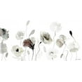 thumbnail image 2 of Loreth, Lanie 14x9 Black Ornate Wood Framed with Double Matting Museum Art Print Titled - Muted Poppies, 2 of 4