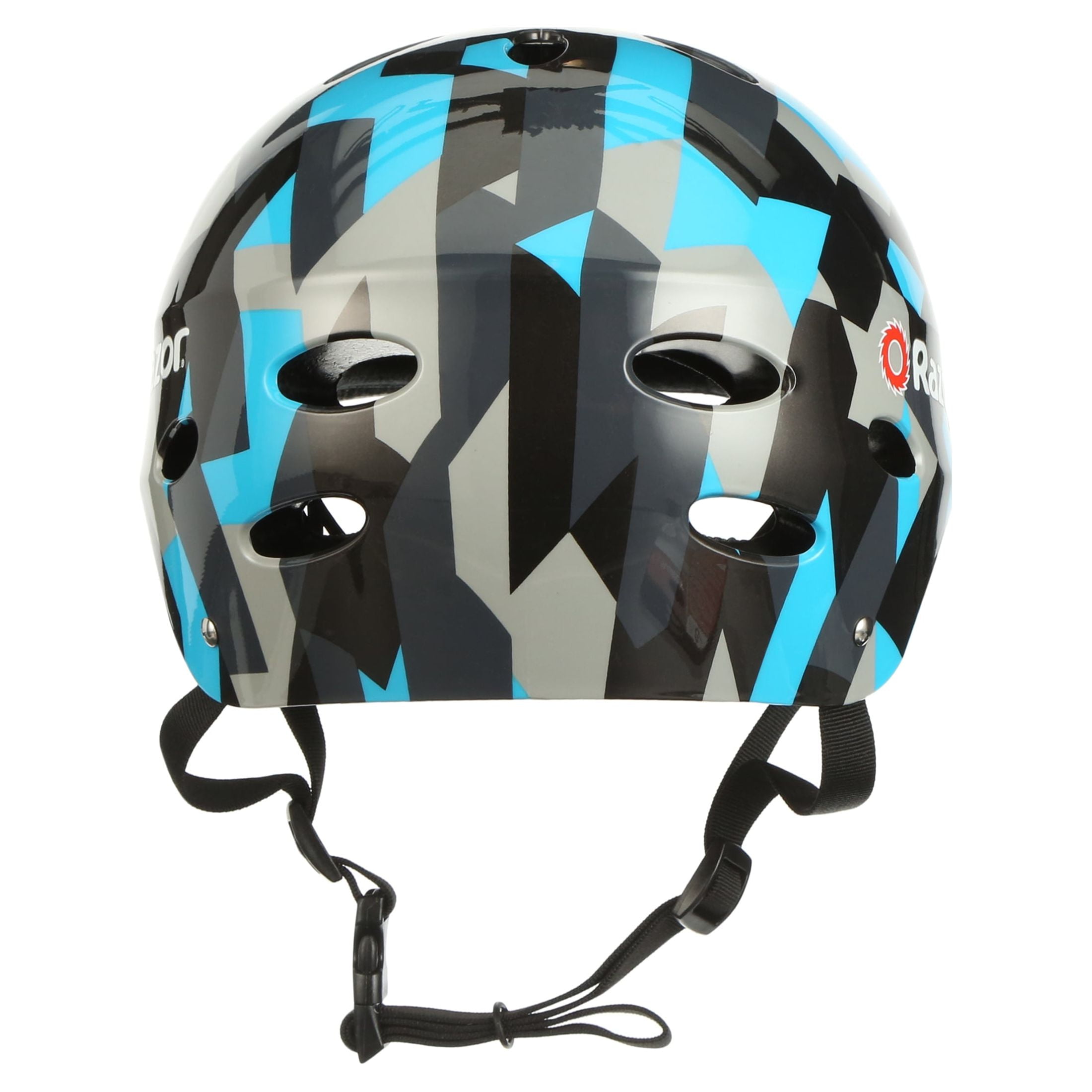 Razor V17 Geo Multi-Sport Child's Helmet, Black/Blue
