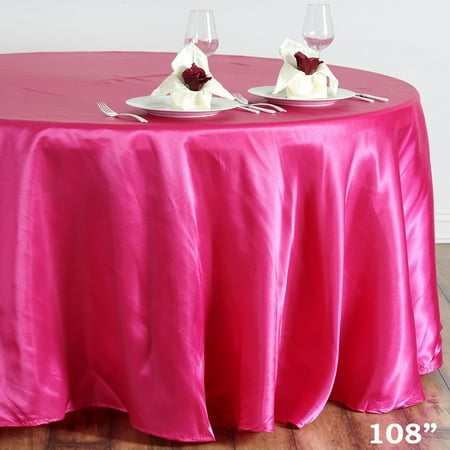 108 Inch Round Tablecloth - Efavormart 108
