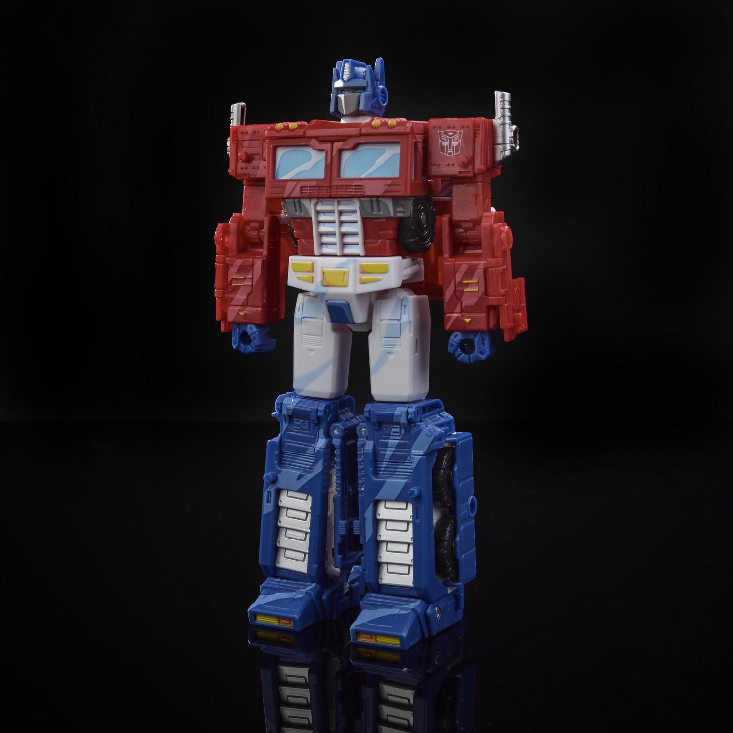 Jouets Transformers Generations War for Cybertron, édition spéciale 35e anniversaire WFC-S65, Optimus Prime du dessin animé classique, décoration par ombrage de celluloïd