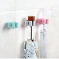 thumbnail image 1 of Hooks Rack Accessory for Wall Storage – Multifunction Organizer for Kitchen Hallway and Housekeeping, 1 of 7