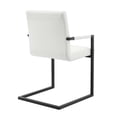 thumbnail image 6 of Modway Savoy Vegan Leather Dining Chairs - Set of 2 in White, 6 of 9