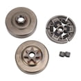thumbnail image 1 of Piñón de motosierra, Piñón de tambor de embrague Rodamiento de piñón de cadena de tambor de embrague de aluminio Robusto y resistente, 1 of 9