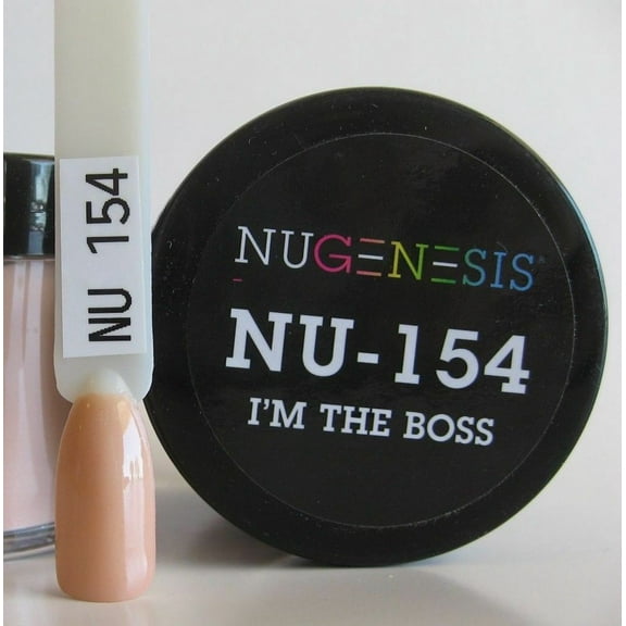 NUGENESIS Nail Color Dip Dipping Powder 1.5oz/jar - NU154 I'm the boss