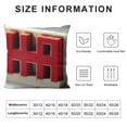thumbnail image 6 of Merry Christmas Throw Pillow Covers Set of 2 Embroidery Pillow Cases Winter Holiday Decorative Cushion Cases for Sofa Couch Living Room, 6 of 6
