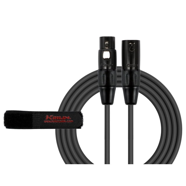 Cable de micrófono KIRLIN MPC-270PB-25 XLR de 3 pines macho a hembra