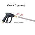 thumbnail image 3 of 1/4 Inch Power Washer Lance, Universal 40.5cm Pressure Washer Extension Bar Larger Range  for Home, 3 of 7