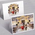 thumbnail image 3 of Happy New Year 2026 Siberian Husky Santa Gnome Holiday Party Snow 7x5in Folded Greeting Card Husky Dog Lover Gifts Single Note Card with Envelope - 13019, 3 of 5