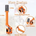thumbnail image 3 of 2 Pcs Upgraded Chain Brush, Fully Enclosed Chain Cleaning Brushes for Outdoor Dirt Motorcycle, Motorcycle Chain Cleaner, 3 of 6