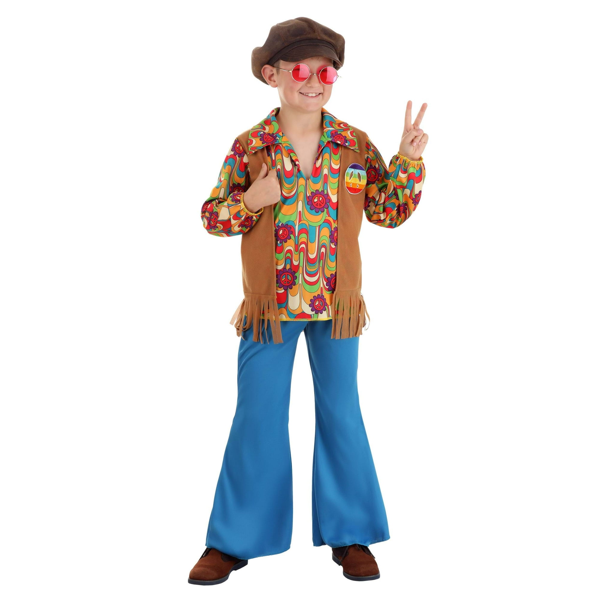 Boy's Woodstock Hippie Costume